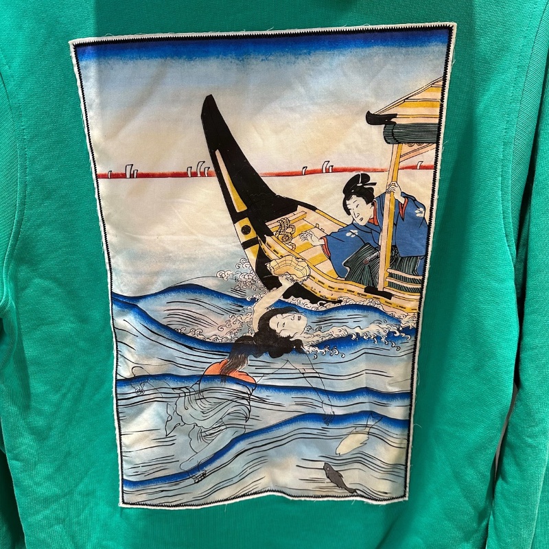 【美收精品】KENZO 綠色帽T 4-592-2