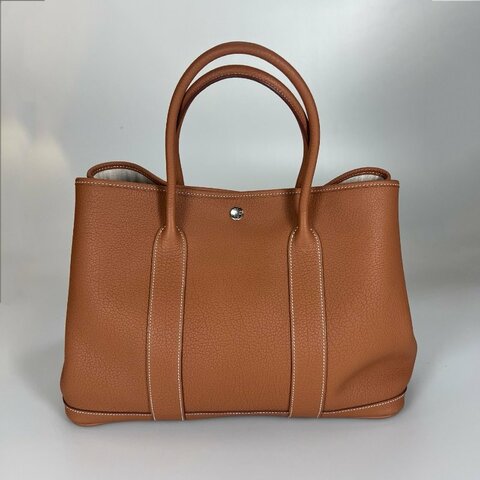 HERMES X刻 金棕GP36 PM手提包