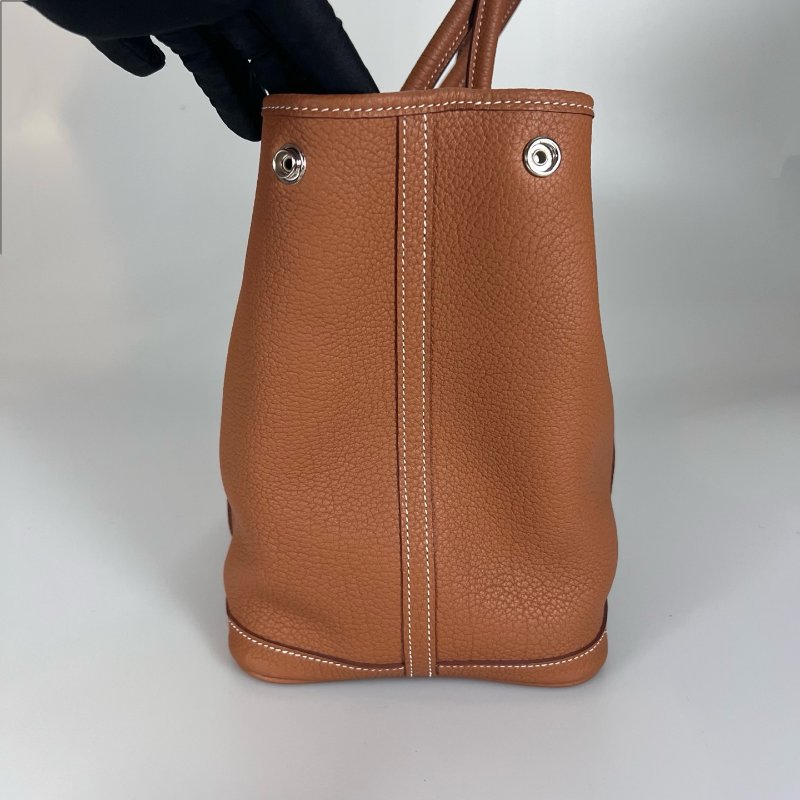 HERMES X刻 金棕GP36 PM手提包-3