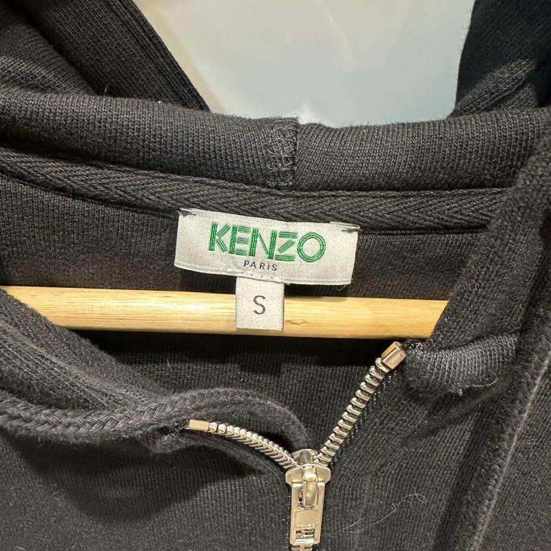 【美收精品】KENZO 黑色彩虹LOGO外套 4-593-9