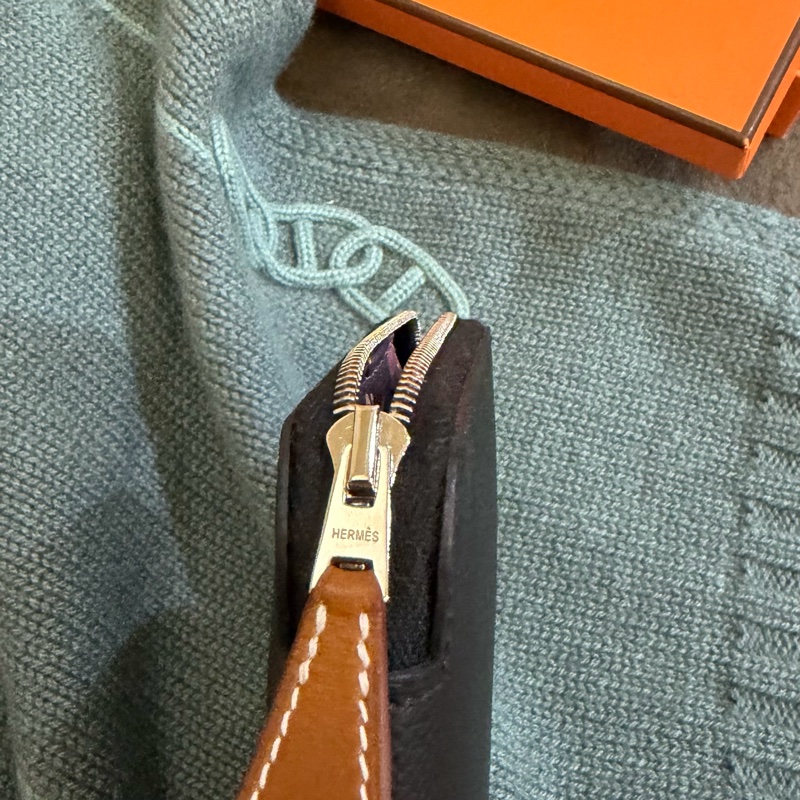 HERMES經典款絲巾長夾 狗來富-9