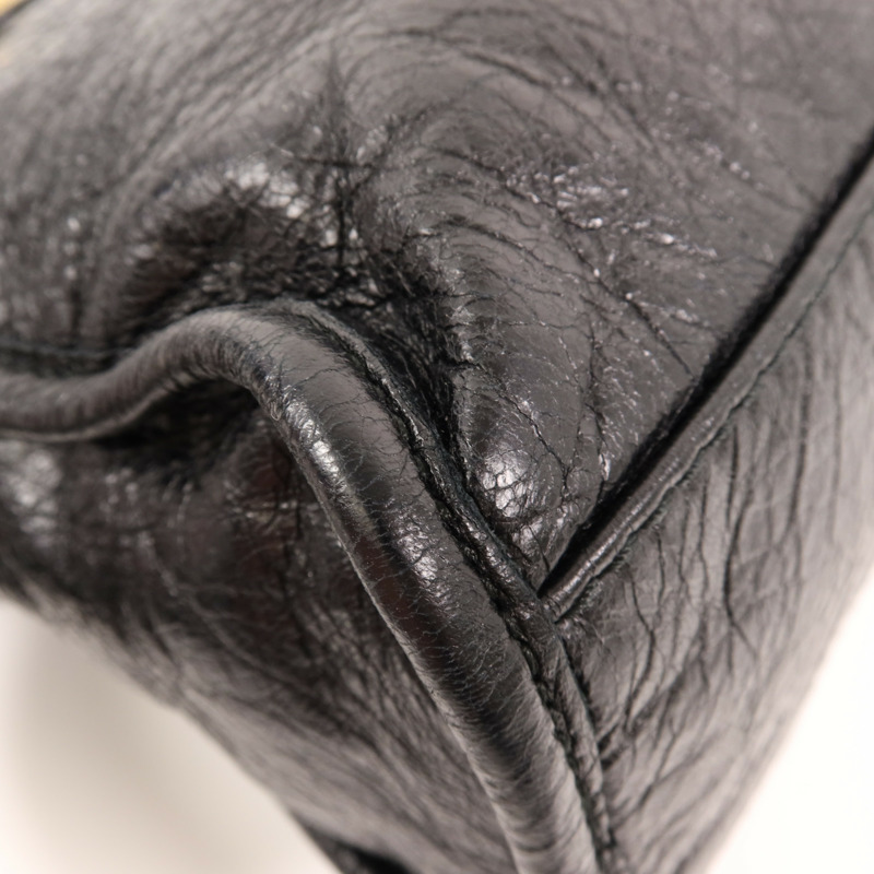 BALENCIAGA 羊皮皮革Mini City金扣手挽肩背兩用袋-8