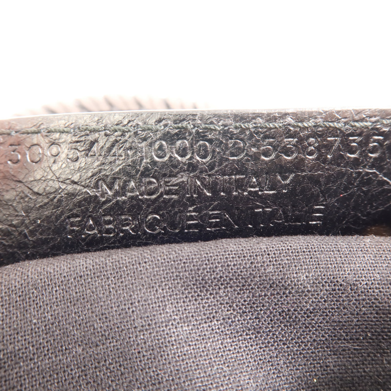 BALENCIAGA 羊皮皮革Mini City金扣手挽肩背兩用袋-11