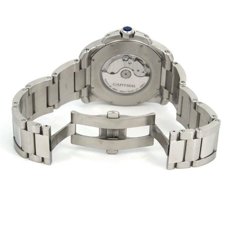 卡地亞 Calibre de LM W7100016 不鏽鋼自動腕錶-5