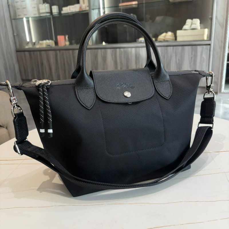 *SHIHNA名牌精品* LONGCHAMP Le Pliage Energy 手提包 S號(黑色)-0