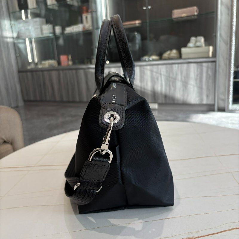 *SHIHNA名牌精品* LONGCHAMP Le Pliage Energy 手提包 S號(黑色)-1