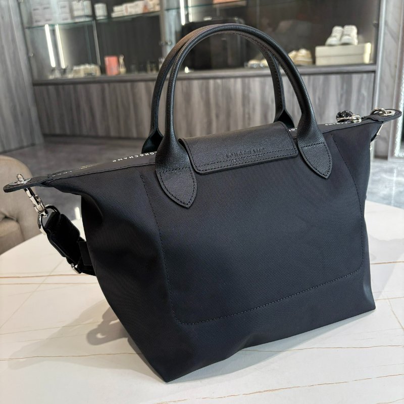 *SHIHNA名牌精品* LONGCHAMP Le Pliage Energy 手提包 S號(黑色)-7