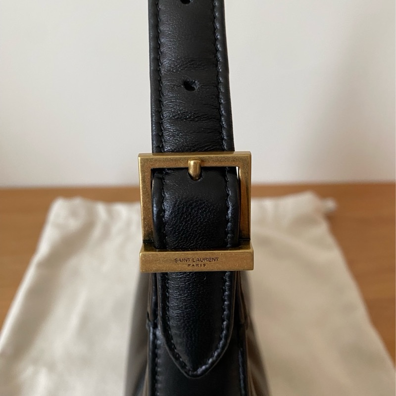 YSL CALYPSO 小羊皮Hobo腋下包-3