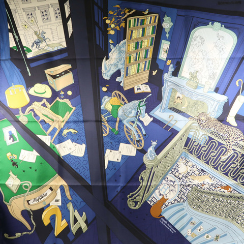 HERMES 絲質Scarf絲巾