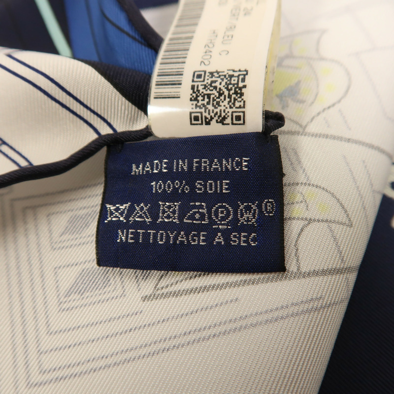 HERMES 絲質Scarf絲巾-7