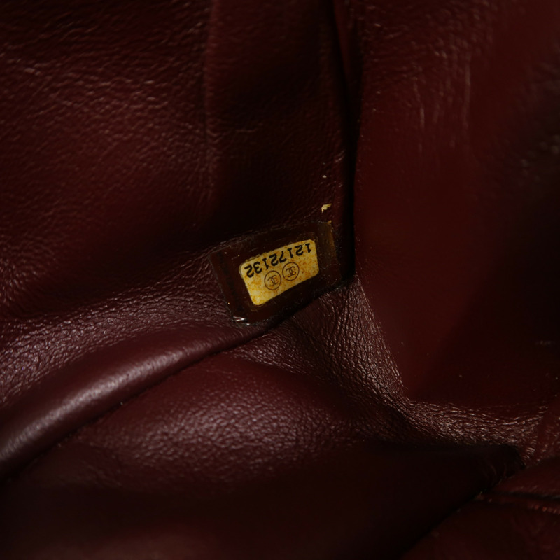 CHANEL 皮革2.55金扣鏈帶肩背袋-7