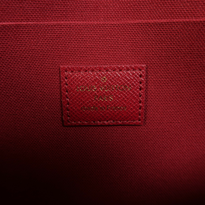 LOUIS VUITTON Monogram Pochette Felicie金扣鏈帶肩背袋-5