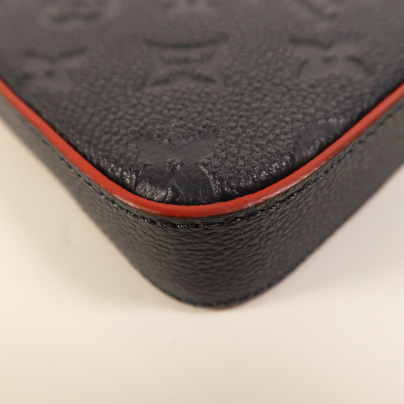 LOUIS VUITTON Monogram Empreinte Pochette Felicie金扣鏈帶肩背袋-13