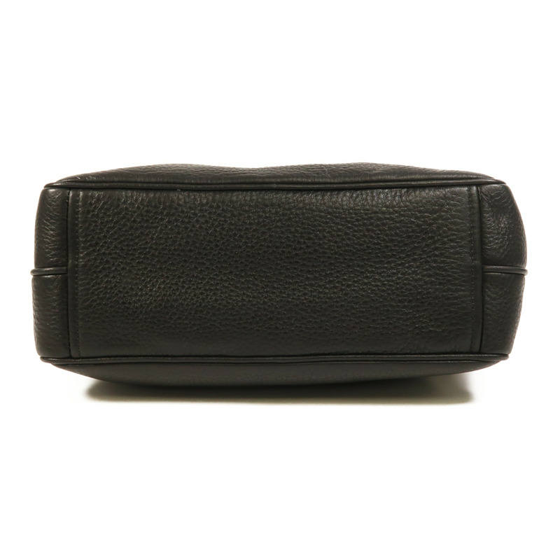 PRADA 牛皮皮革Shoulder Bag金扣肩背袋-3