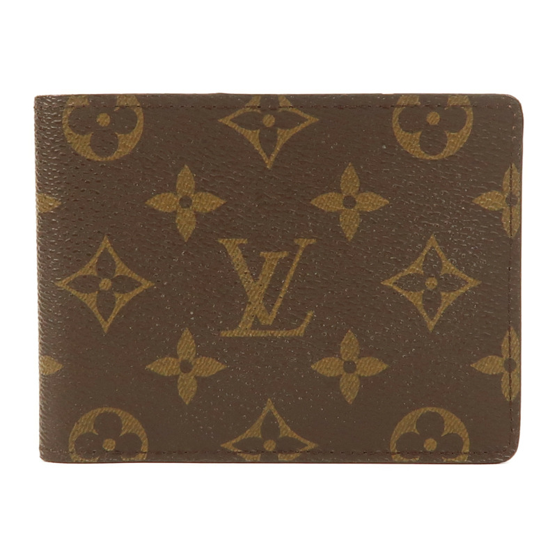 LOUIS VUITTON Monogram Multiple Wallet錢包-0