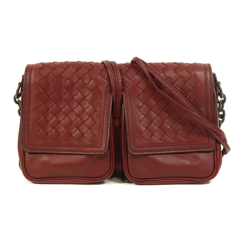 BOTTEGA VENETA 牛皮皮革Shoulder Bag肩背袋-0