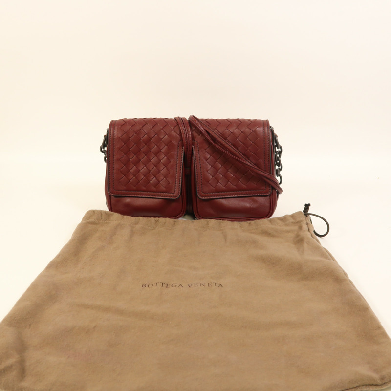 BOTTEGA VENETA 牛皮皮革Shoulder Bag肩背袋-8