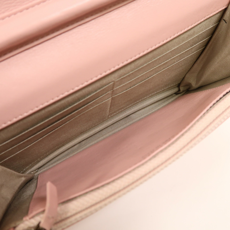 CHANEL 牛皮皮革WOC Wallet On Chain銀扣鏈帶肩背袋-4