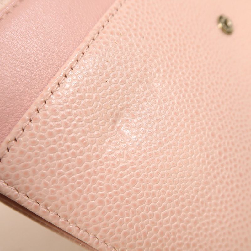 CHANEL 牛皮皮革WOC Wallet On Chain銀扣鏈帶肩背袋-15