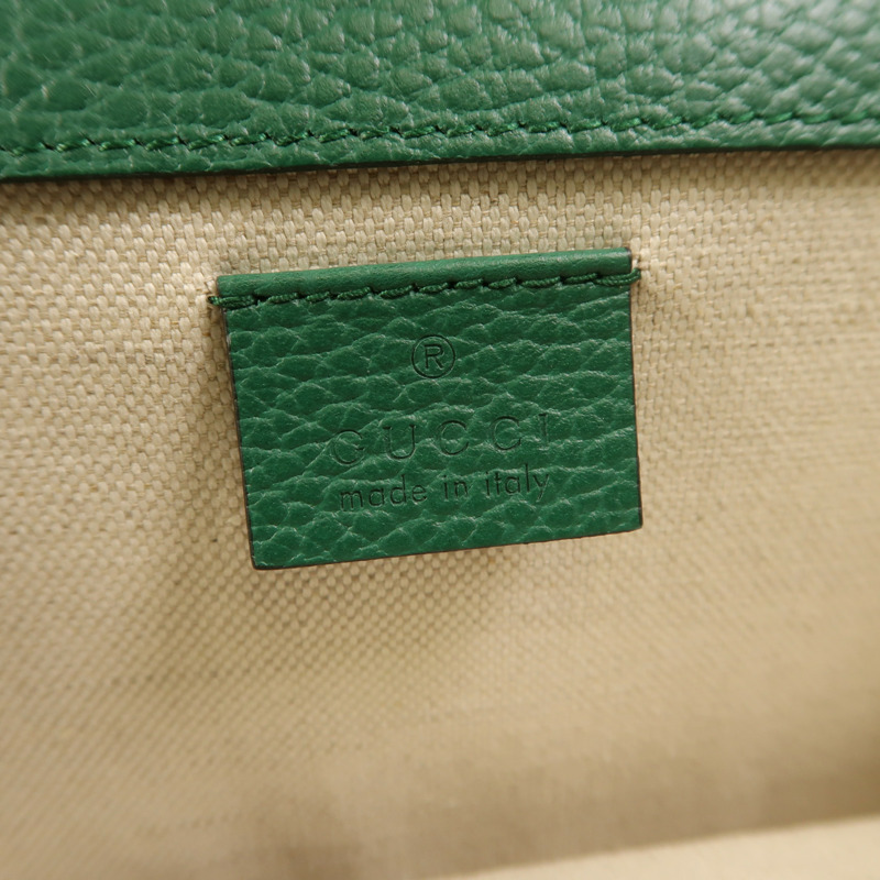 GUCCI 牛皮皮革Dionysus鏈帶肩背袋-5