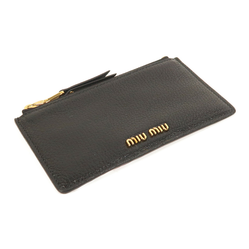 Miu Miu 牛皮皮革Card Case金扣卡片套-2