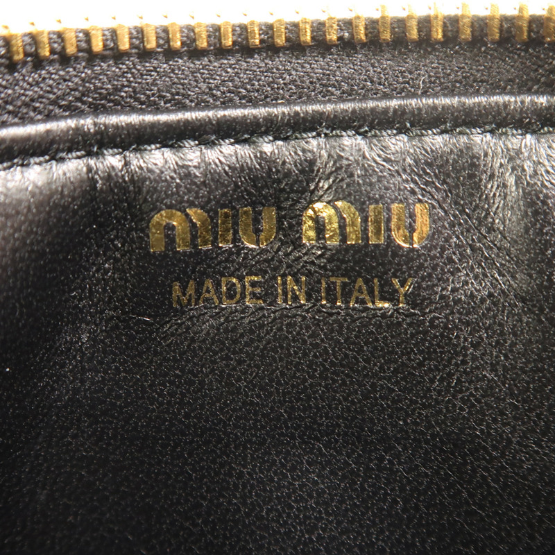 Miu Miu 牛皮皮革Card Case金扣卡片套-5