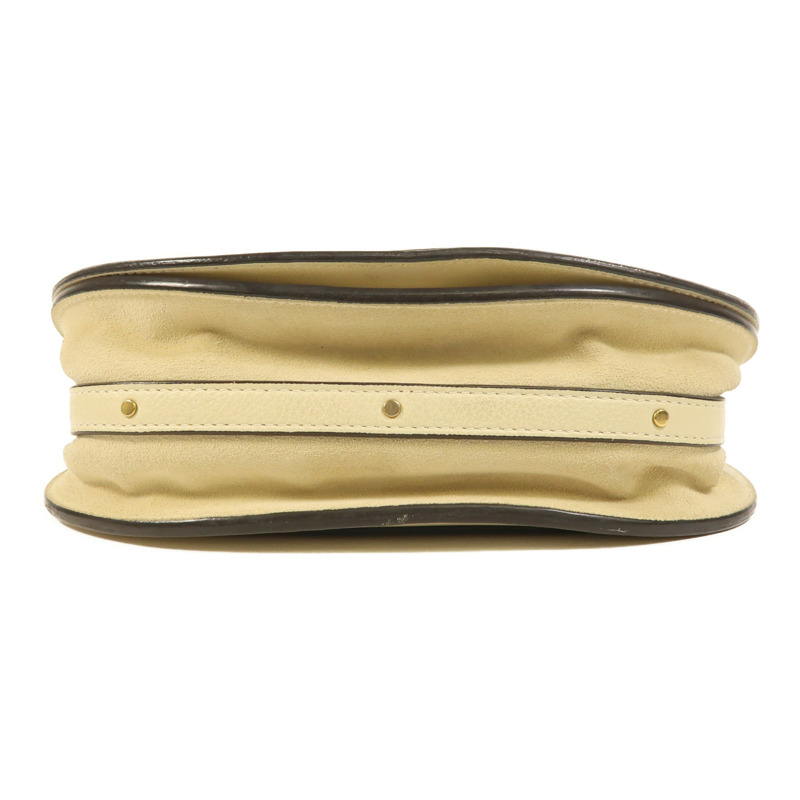 Chloe 牛皮皮革Nile金扣肩背袋-3