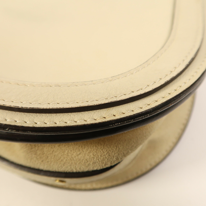 Chloe 牛皮皮革Nile金扣肩背袋-8