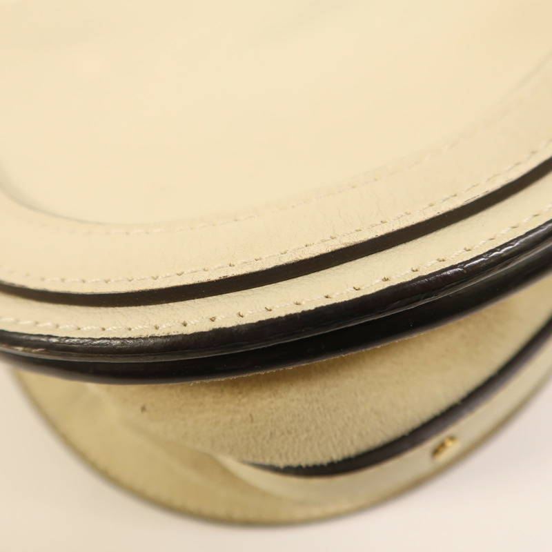 Chloe 牛皮皮革Nile金扣肩背袋-9