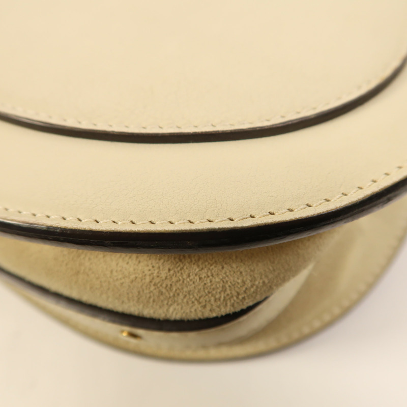 Chloe 牛皮皮革Nile金扣肩背袋-10