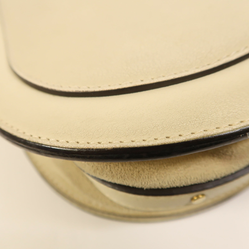 Chloe 牛皮皮革Nile金扣肩背袋-11