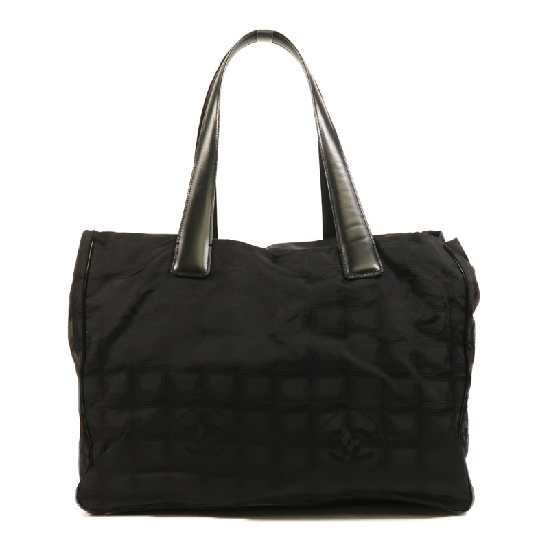 CHANEL 尼龍Shoulder Bag金扣肩背袋-1