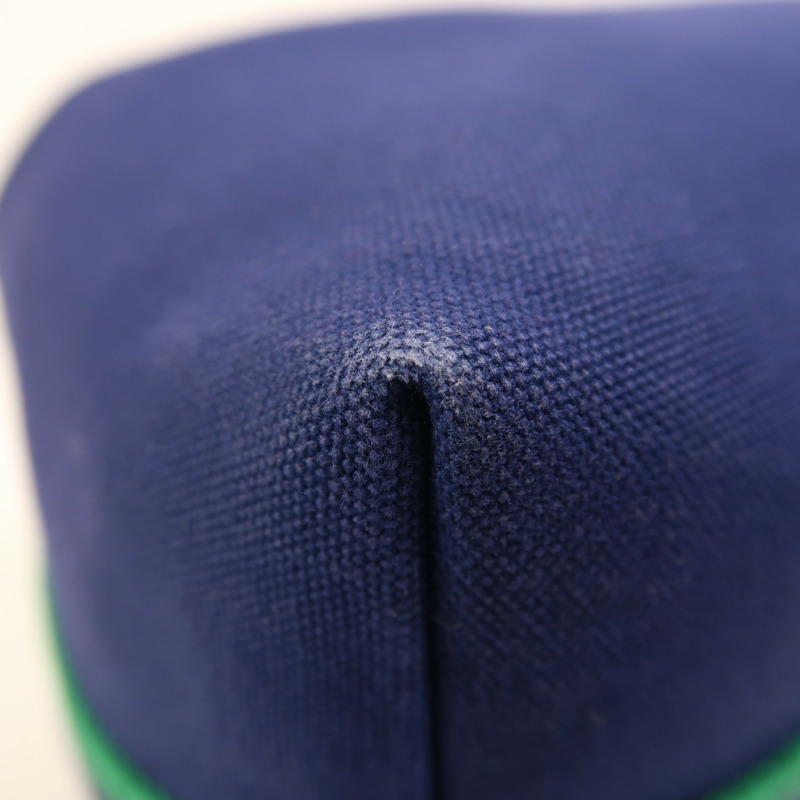 HERMES 帆布Bride A Brac GM銀扣手挽袋-9