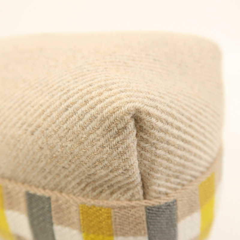 HERMES 羊毛Bride A Brac PM銀扣手挽袋-8