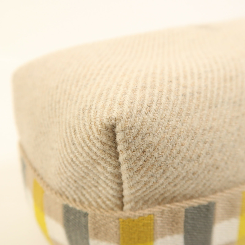 HERMES 羊毛Bride A Brac PM銀扣手挽袋-9