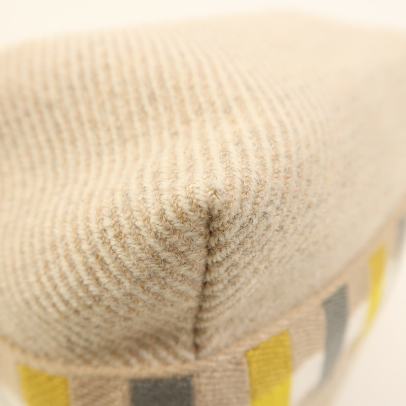 HERMES 羊毛Bride A Brac PM銀扣手挽袋-11