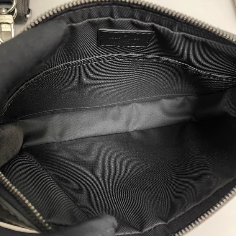 Lv trio黑老花三合一 芯片款 #全配🈶購證 #專櫃在售10多萬 #99🆕閒置-10