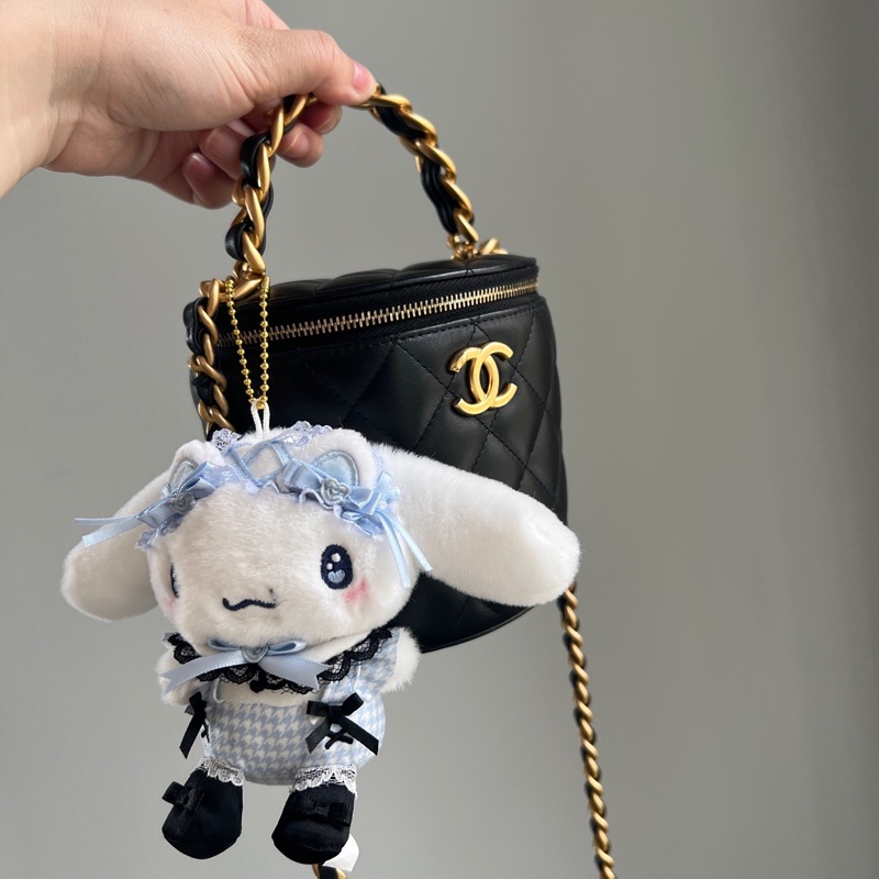 ✨Chanel 小號化妝盒 手柄款 手提肩背斜背都好看🖤-1