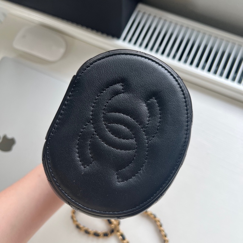 ✨Chanel 小號化妝盒 手柄款 手提肩背斜背都好看🖤-8