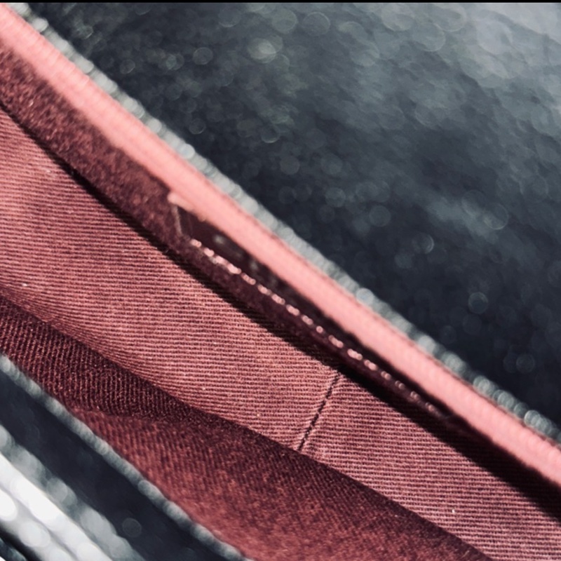 Chanel Cf20黑銀鎖頭雙鏈條口蓋包 #秀款 #荔枝牛皮 #絕版收藏款-36