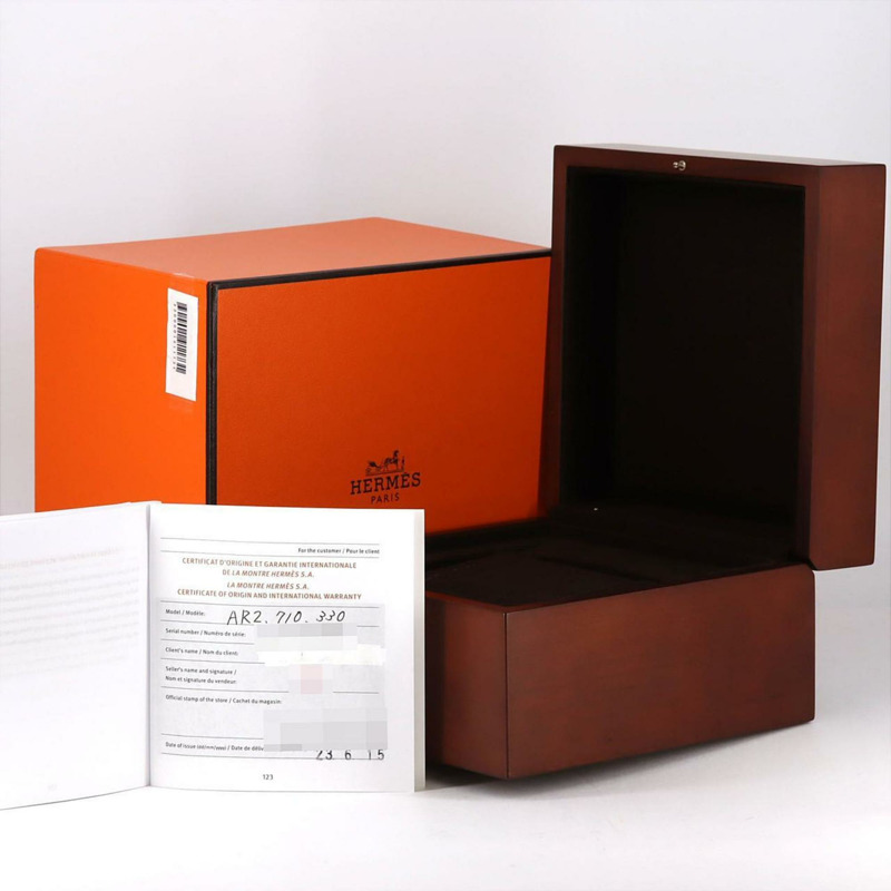 愛馬仕 Alsace Quellett AR2.710 不鏽鋼自動腕錶-6