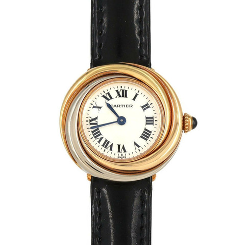 卡地亞 Trinity 三色 W6000146 YGxPGxWG 石英錶