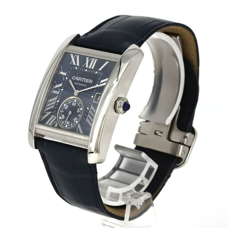 卡地亞 Tank MC LM WSTA0010 不鏽鋼自動腕錶-1