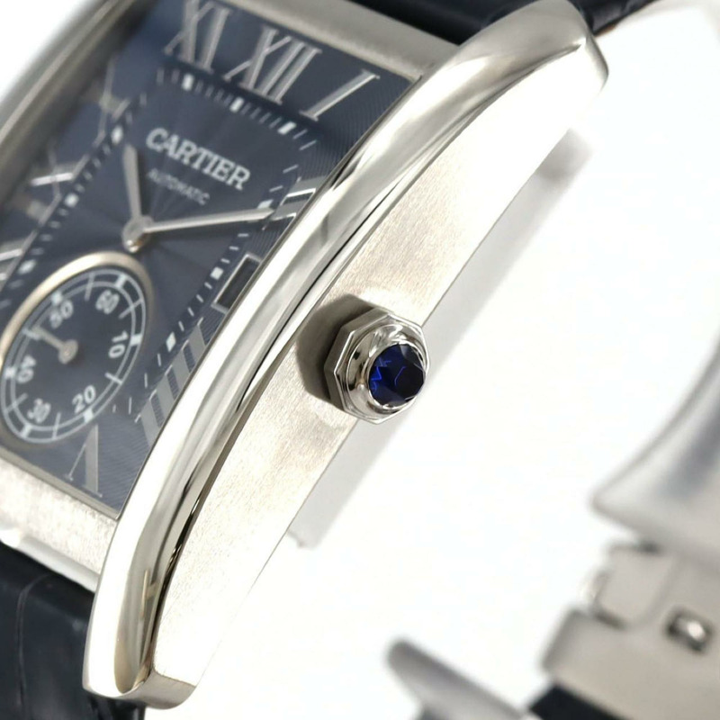 卡地亞 Tank MC LM WSTA0010 不鏽鋼自動腕錶-3