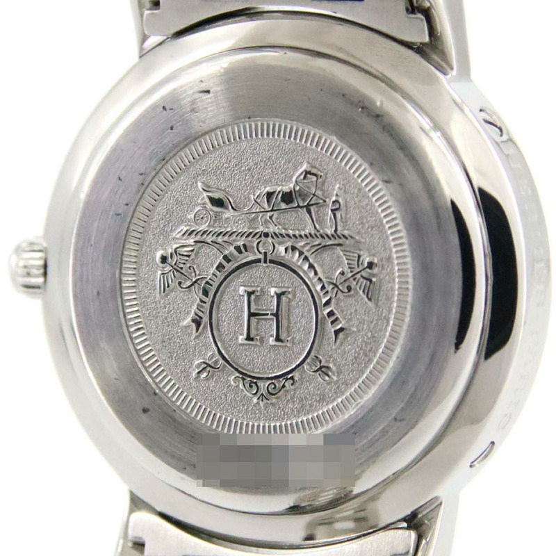 愛馬仕 Clipper Nacle 雙色 CL4.220 SSxGP 石英錶-5