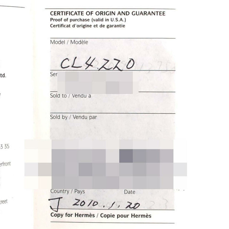 愛馬仕 Clipper Nacle 雙色 CL4.220 SSxGP 石英錶-8