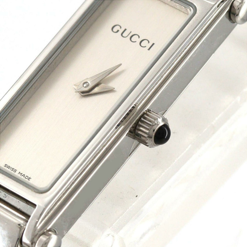 Gucci 1500L YA015527 不鏽鋼石英錶-3