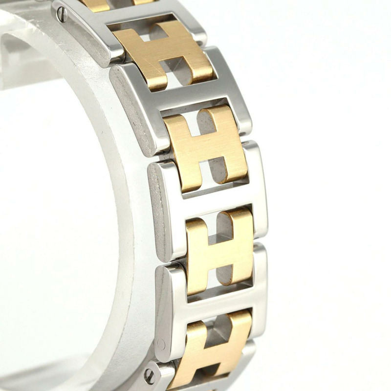 愛馬仕 Clipper 雙色 CL4.220 SSxGP 石英錶-3