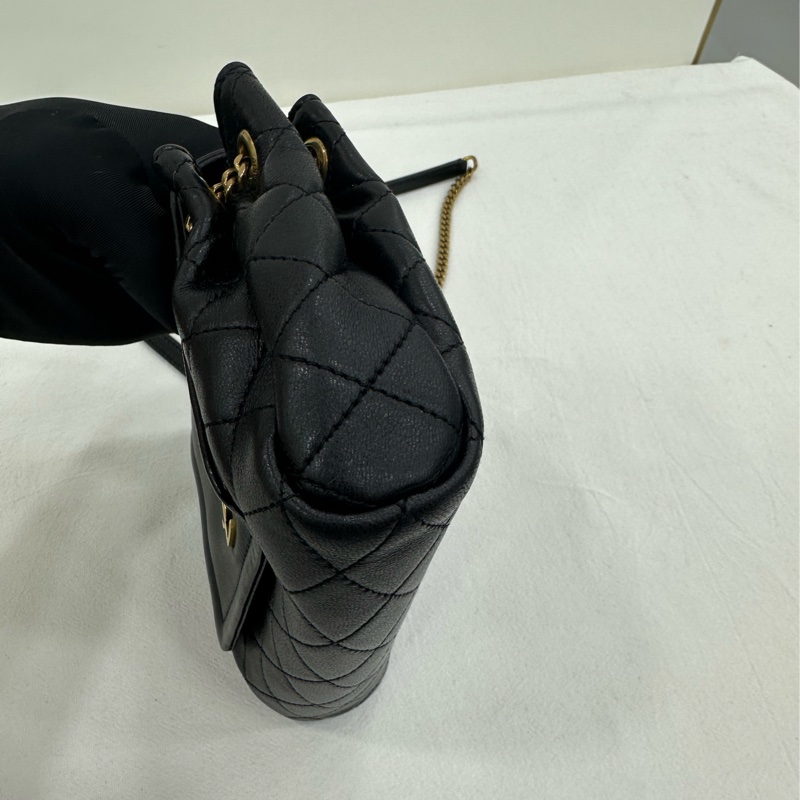 YSL/聖羅蘭 Nolita Mini 蘿莉塔 黑金 鏈條包-3