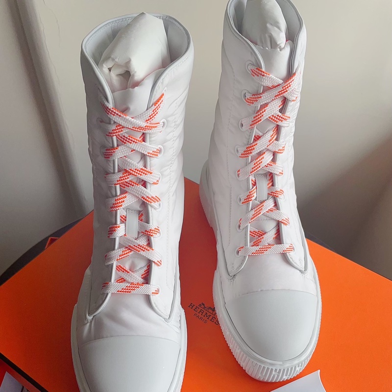 超輕盈好看的Hermès靴子 好清洗的防潑水面-7